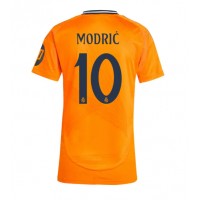 Camiseta Real Madrid Luka Modric #10 Visitante Equipación para mujer 2024-25 manga corta